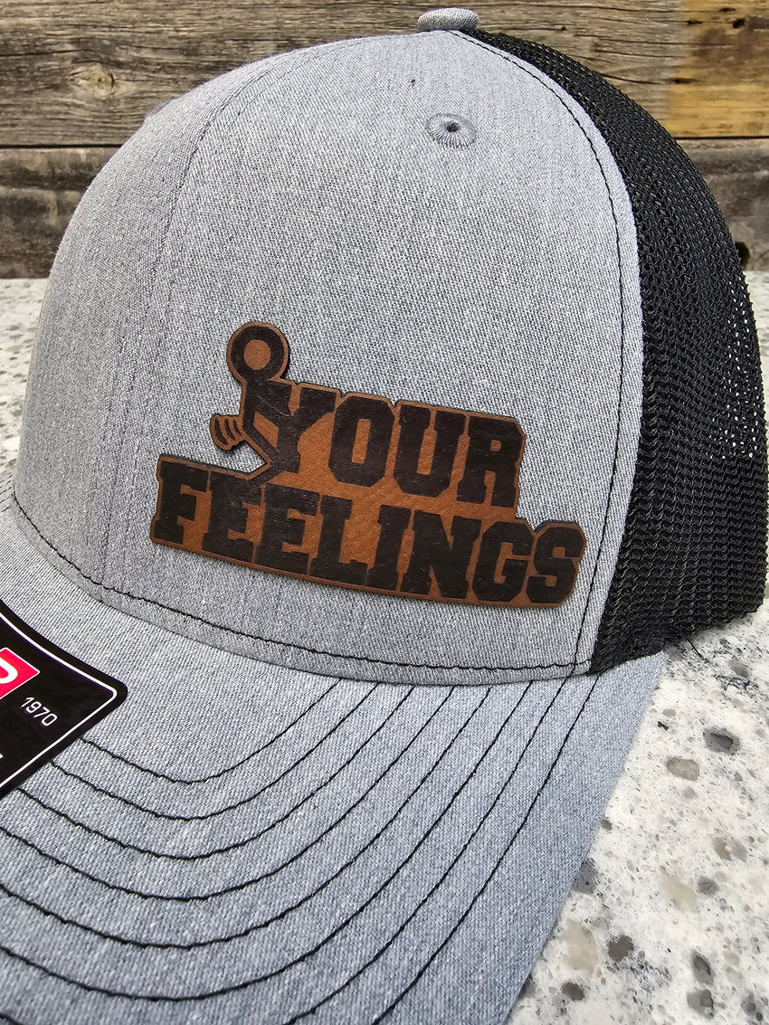 stick figure f*ck your feelings Richardson 112 Hat