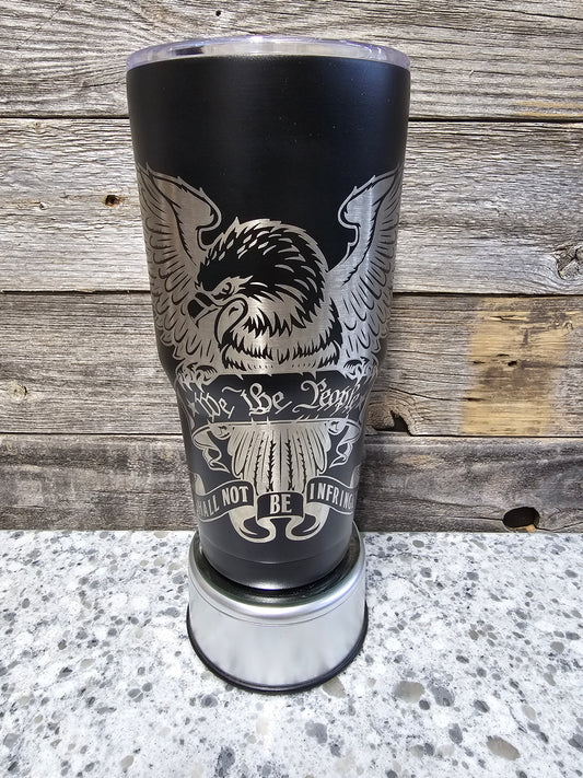 We The People Laser Etched 30oz Tumblr