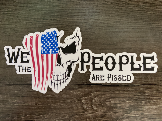 3x9 We The People Sticker